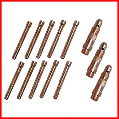 【特価セール】TOAN TIG 消耗品セット 1.6mm 2.4mm（ コレット 10本 コレットボディ 3本 ）セット商品 (1.6mm)