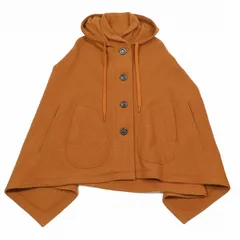シーバイクロエ SEE BY CHLOE フーデッドメルトンポンチョ コート ジャケット ブルゾン ヴィンテージウール S テラコッタ CHS20WMA03003207S/3YBA2 レディースのサムネイル