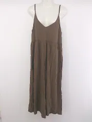 ◇ CRAFT?STANDARD BOUTIQUE クラフト?スタンダード ブティック サロペット サイズF ブラウン レディース P  【中古】 【1208260007077】