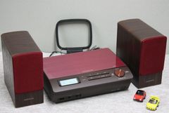 KENWOOD CD/USB/Bluetooth搭載  　ミニコンポ RD-MEA3-R 赤色