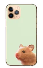 iPhone 17 Air ケース カバー アイフォン17エアー スマホケース ハードケース ハムスター 小動物 ゴールデンハムスター 写真 もふもふ 小さい シンプル ゆるい 可愛い かわいい カラー05