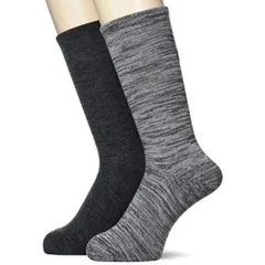 アシックス(ASICS) 2足組 ハイソックス(23cm丈) 3033A372 ピエドモントグレー Sサイズ