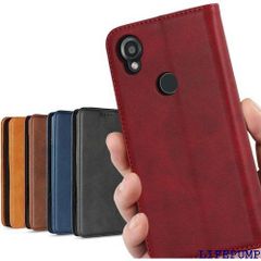 京セラ DIGNO SX3 ケース 手帳型 KYG02 カバー KYOCERA用 DIGNOsx3 対応 耐衝撃 スマホケース 手帳ケース 携帯カバー 携帯ケース 手帳 適用 CASE iCoverCase 合成皮革 内蔵マグネット ケー ロ レッド 1642