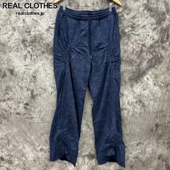 【未使用】SYUMAN./シュウマン【24AW】Circle Sweat trousers/サークル スウェット トラウザーズ/ボトムス/ネイビー/24aw-SY022/1