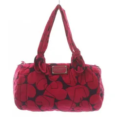 マークバイマークジェイコブス MARC by MARC JACOBS トートバッグ ボストンバッグ ナイロン ハート ロゴ刺繍 ピンク M3121085 /WMのサムネイル