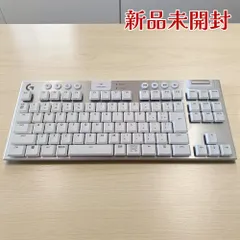 Logicool ロジクール G913-TKL-TCWH ゲーミングキーボード 無線 日本語配列 薄型 タクタイル 白 高速反応