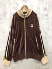 FILA♡ストレッチベロアのジャケットＬ FILA♡ストレッチベロアのジャケットL