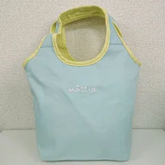 保冷保温 折りたたみ ランチバッグ ランチバルーンS ミニエコバッグ 手提げ コンビニバッグ 刺繡 無地 イエロー×ブルー ミント lunchballoonMT