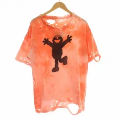 フルヤマテッペイ　長袖シャツ　TEPPEI FURUYAMA ダメージ加工 TEPPEI FURUYAMA(テッペイフルヤマ)DAMAGE PARKER KING OF POP