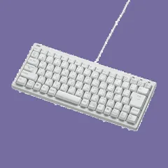 有線コンパクトキーボード テンキーなし Supply) USB接続 日本語86キー メンブレン サンワサプライ(Sanwa USB-PS/2変換アダプタ付き ホワイト SKB-KG3WN2