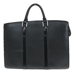 LOUIS VUITTON ルイヴィトン ビジネス バッグ ポルト ドキュマン ロザン タイガ ブラック M30052 02YE827
