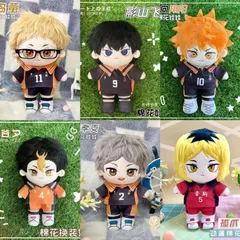 ハイキュー‼︎　ぬいぐるみ（着替え）月島蛍　影山飛雄　日向翔陽　西谷夕　菅原孝支　孤爪研磨