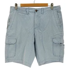 トミーヒルフィガー TOMMY HILFIGER ストライプカーゴショーツ メンズ  34