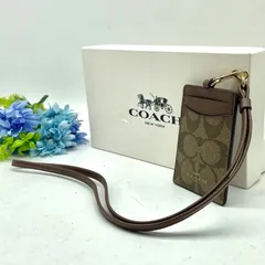 コーチ カード入れ 定期 パスケース シグネチャー 名札 ビジネス FX380