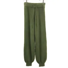 ZARA ザラ ニットパンツ S カーキ レディース 古着