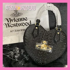 VIVIENNE WESTWOOD ハンドバッグ ブラック レザー ハンドバッグ バッグ