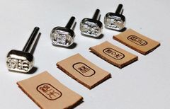 オリジナル焼印（篆書体）『お仕立券』　1.0ｃｍｘ0.6ｃｍ