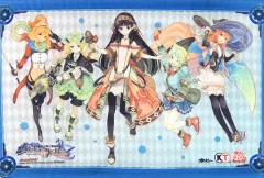 【中古】タペストリー 集合 オリジナルA3タペストリー 「PS3ソフト シャリーのアトリエ ～黄昏の海の錬金術士～」 ゲーマーズ購入特典