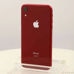 〔中古品〕 iPhoneXR 64GB プロダクトレッド MT062J／A SIMフリー【349】