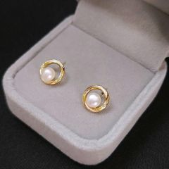 SIENA ROSE シエナロゼ パールとフープの3WAYピアス K18 YG - メルカリ