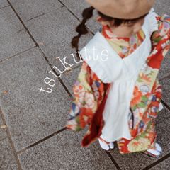 被布エプロン 七五三3歳 100size - メルカリ