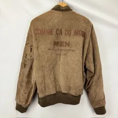 OLD COMME CA DU MODE MEN ピッグレザー スウェード  ボンバージャケット 07-15LB01A 07082701 07 難ありのサムネイル