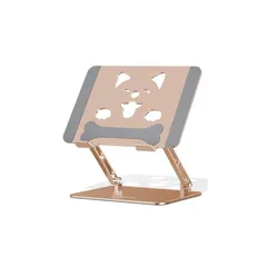 アオビホ(Aoviho)-ノートパソコンスタンド- ホルダー PC 人間工学 無段階高さ&角度調整可能 姿勢改善 腰痛＆猫背＆肩こり解消 滑り止め 在宅仕事 つくえ 机 省スペース アルミ製折り畳み可能 ゲーム用ノート専用 ZOOM会議 Macbook A 0