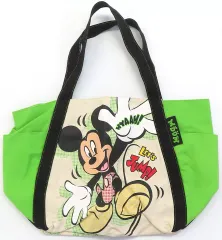 【中古】バッグ ミッキーマウス(グリーン) トートバック 「ディズニー」 東京ディズニーリゾート限定