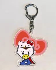 【中古】雑貨 ハローキティ×小田ちゃん アクリルキーホルダー(リボン) 「サンリオキャラクターズ×7ORDER」