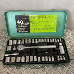 ラチェット&ソケット セット 40PIECE レンチ