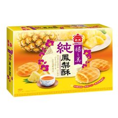 台湾 義美 純パイナップルケーキ 純鳳梨酥 10個入