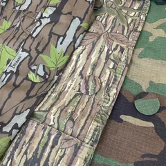 【4】3種セット USA製 US.ARMY ミリタリー カモフラ 迷彩 缶バッジ 44mm バッチ バッヂ