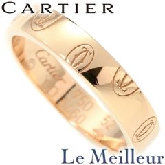 カルティエ Cartier ハッピーバースデー リング 指輪 K18PG 12号 中古 プレラブド 返品OK