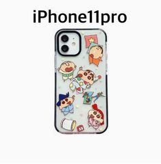 クレヨンしんちゃん iPhone11pro用 ケース  かわいい設計スマホケース 人気 TPU素材 クレヨンしんちゃん iPhone11pro 用 携帯カバー