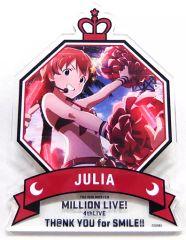 [중고] 배지 핀스(캐릭터) 13. 줄리아 공식 프로듀스 배지 [THE IDOLM@STER MILLION LIVE! 4thLIVE TH@NK YOU for SMILE!!]