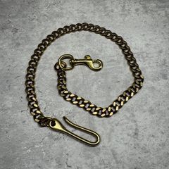 KIZAI 真鍮製ウォレットチェーン 新品 52cm