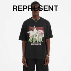 【新品】REPRESENT - DOUBLE DISTILLED Tシャツ ｜ ブラック