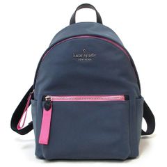 【新品 未使用】Kate spade ケイトスペード アウトレット チェルシー カラーブロック ミディアム バックパック リュック KE955 404