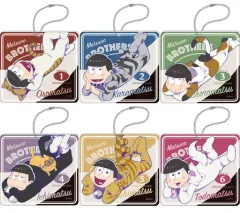 【中古】キーホルダー・マスコット(キャラクター) 全6種セット 「おそ松さん ビッグアクリルキーホルダーコレクション＜ねこ＞」