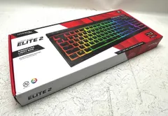 大特価 【未使用品】 HyperX Alloy Elite 2 ゲーミングキーボード 英語配列 HyperXメカニカルスイッチ 4P5N3AA K0222 0228ML004 0120240222100420