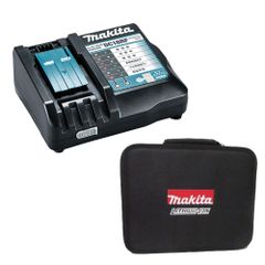 【在庫限り】マキタ(makita) DC18RF 急速充電器 14.4V-18V対応 USB端子付き ソフトケース付 純正 国内正規品 急速充電 高耐久 充電器セットのサムネイル