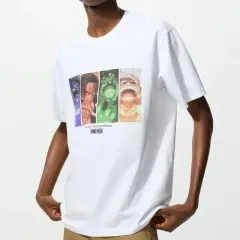 UNIQLO(ユニクロ) ut ワンピース コラボ 状況 白 半袖 Tシャツ