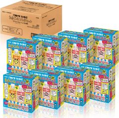 たまごっちコラボ　220ml × 2種 × 各1本　明治いちご・明治フルーツ まとめて8箱 （220ml×16本＋アクリルチャーム8個）　PET　乳飲料　いちご　フルーツ　たまごっち　数量限定