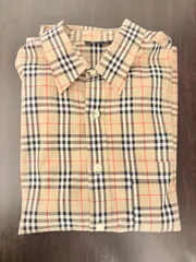 《クーポン配布中》【M】バーバリー ノバチェック 半袖シャツ【BURBERRY】