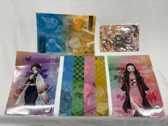 【未使用】✨ 鬼滅の刃 クリアファイル5枚＋イラストカード1枚 セット