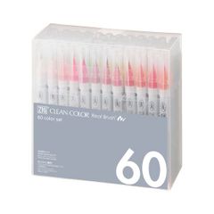 お買得】呉竹 ZIG クレカラー 108本セット スタンド付マーカーペン