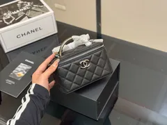 【今日特価】Chanel ボックスバッグ / 化粧ケース～最高のビジュアル！ロングボックスタイル～-WT0輸入