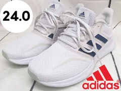 【アディダス】EG8627 コアファイト 5  スニーカー ホワイト 24㎝ 250319W008