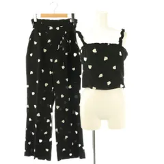 デイシー deicy ハートフリルセットアップ 上下 チューブトップ パンツ 1 黒 ブラック /AT ■OSのサムネイル