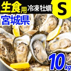 【生食用/S】牡蠣 殻付き 冷凍★S 120〜160個 10kg 小粒 訳あり 宮城県産 カキ 牡蛎 かき 大人数 大容量 メガ盛 ※沖縄県への配送不可